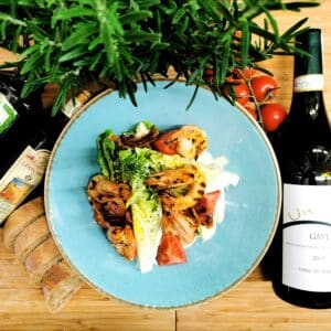 Insalata con gamberi